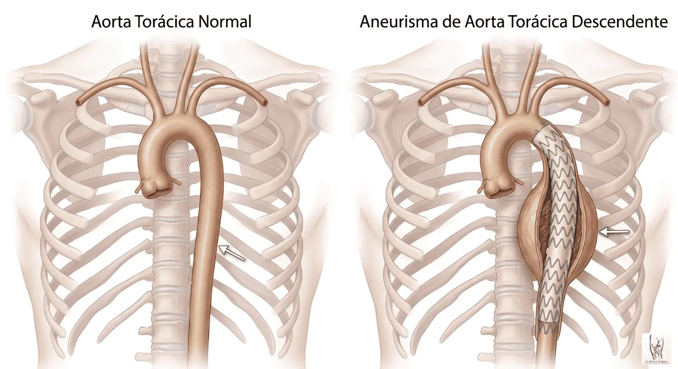 TEVAR Aneurisma Torácico